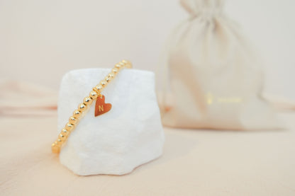 Gepersonaliseerde armband – Geboortesteen of initiaal