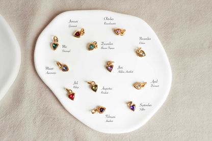 Gepersonaliseerde armband – Geboortesteen of initiaal